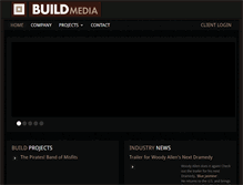 Tablet Screenshot of build-media.com